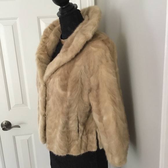 **FALL SALE** Vintage Mink Jacket - Picture 2 of 9
